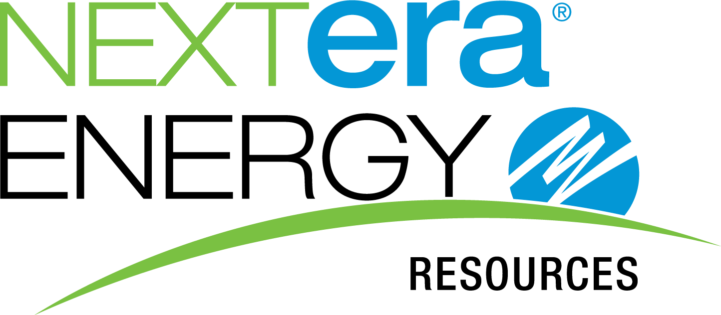 NextEra Logo and Home Button